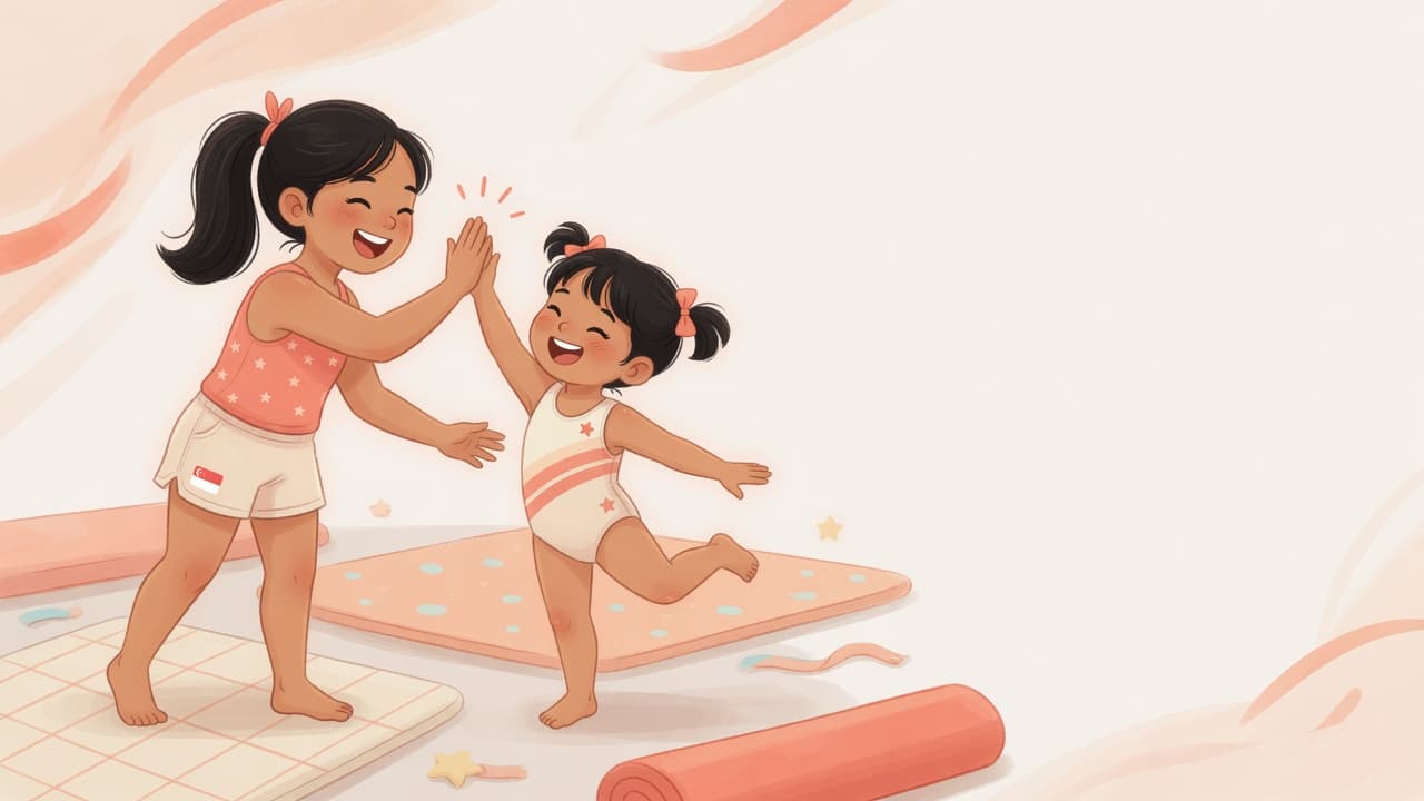 Mum and child high-fiving after a fun parent–child strength challenge