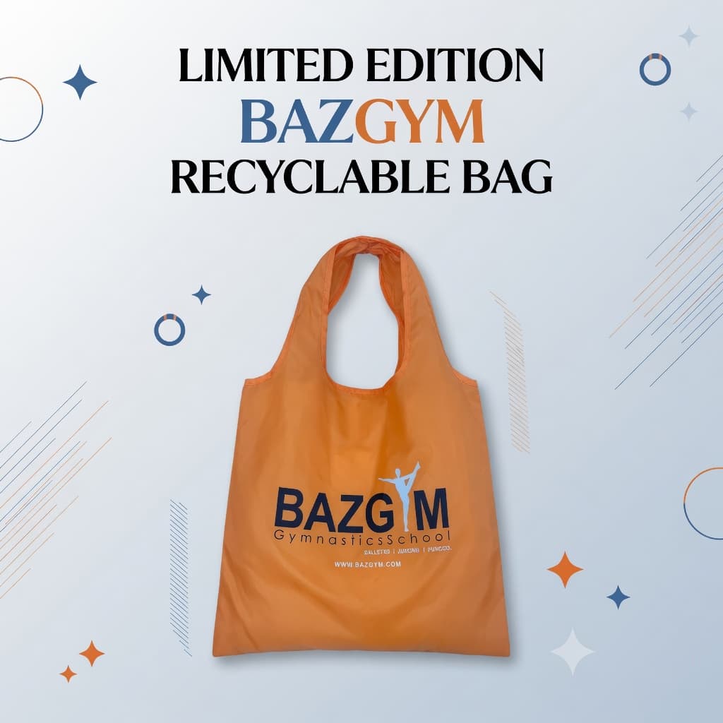 BazGym limited edition recyclable bag