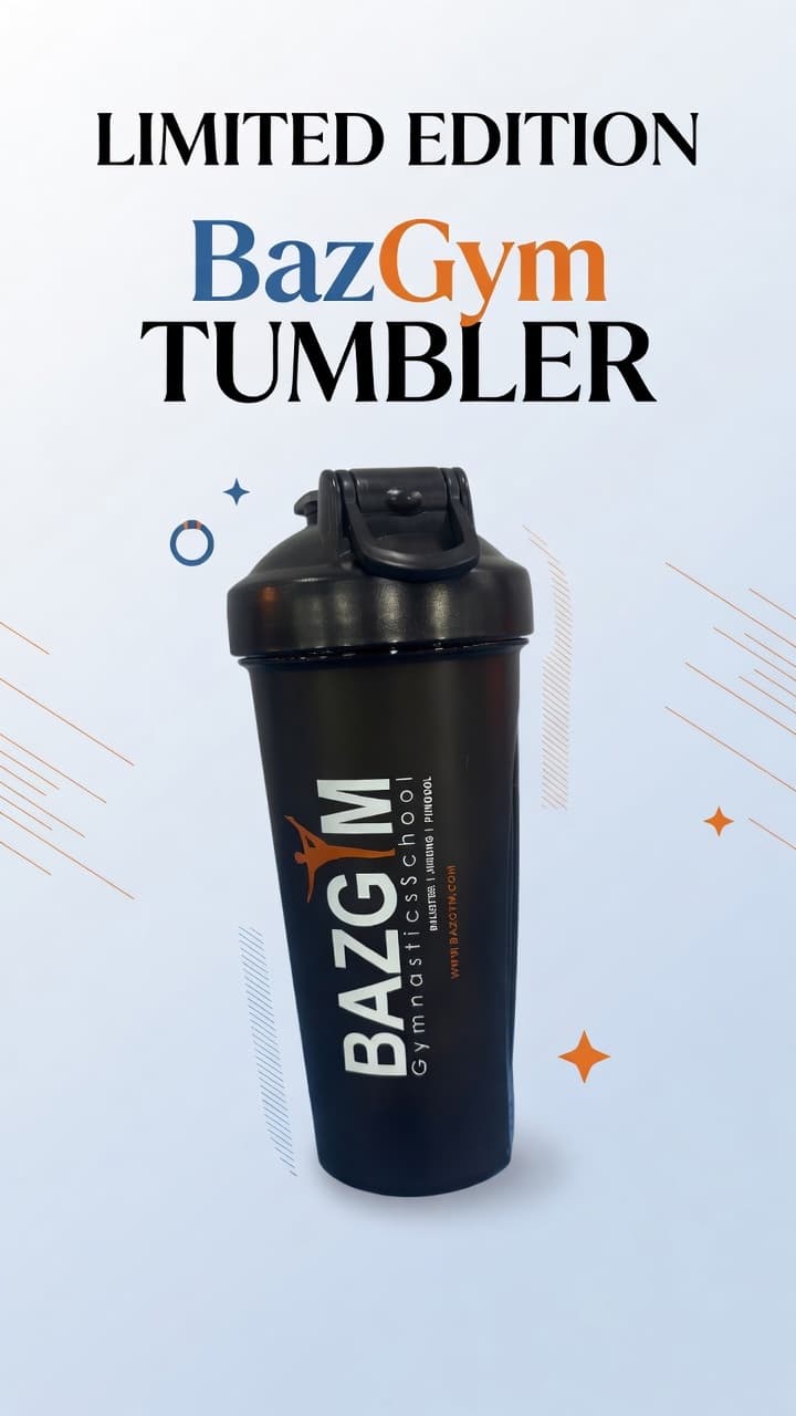 BazGym limited edition tumbler